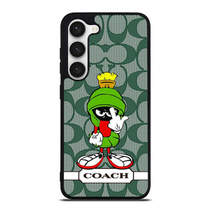 COACH NEW YORK LOGO MARVIN THE MARTIAN Samsung Galaxy S23 Case Cover