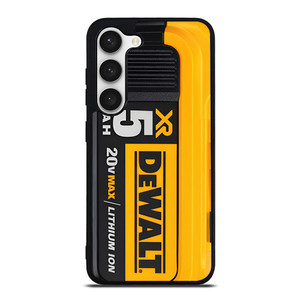 DEWALT TOOL BATTERY MAX XR 5AH Samsung Galaxy S23 Case Cover DEWALT TOOL BATTERY MAX XR 5AH Samsung Galaxy S23 Case Cover