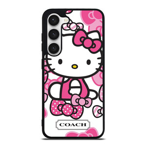 HELLO KITTY COACH NEW YORK PINK Samsung Galaxy S23 Case Cover