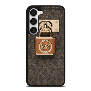 MICHAEL KORS MK LOGO PADLOCK Samsung Galaxy S23 Case Cover MICHAEL KORS MK LOGO PADLOCK Samsung Galaxy S23 Case Cover