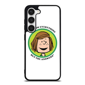 PEPPERMINT PATTY THE PEANUTS Samsung Galaxy S23 Case Cover PEPPERMINT PATTY THE PEANUTS Samsung Galaxy S23 Case Cover