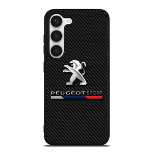 PEUGEOT SPORT CAR CARBON LOGO Samsung Galaxy S23 Case Cover PEUGEOT SPORT CAR CARBON LOGO Samsung Galaxy S23 Case Cover