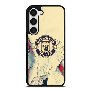 RED DEVILS MANCHESTER UNITED FC LOGO Samsung Galaxy S23 Case Cover