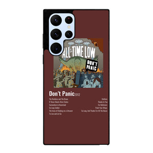 ALL TIME LOW DON'T PANIC 2012 Samsung Galaxy S22 Ultra Case Cover