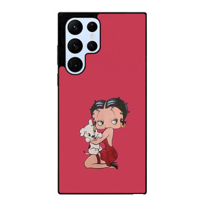 BETTY BOOP AND PUDGY CARTOON Samsung Galaxy S22 Ultra Case Cover