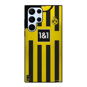BORUSSIA DORTMUND BVB FOOTLBALL JERSEY Samsung Galaxy S22 Ultra Case Cover BORUSSIA DORTMUND BVB FOOTLBALL JERSEY Samsung Galaxy S22 Ultra Case Cover