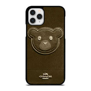 COACH NEW YORK BROWN BEAR iPhone 11 Pro Case Cover
