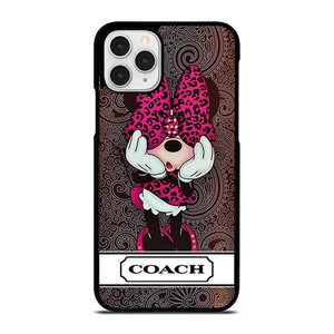 COACH NEW YORK  MINNIE MOUSE CUTE iPhone 11 Pro Case Cover