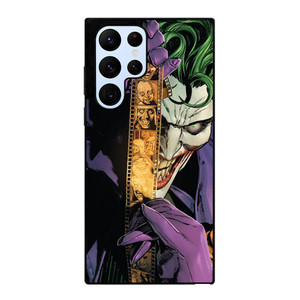 JOKER WITH FILM DC BATMAN CARTOON Samsung Galaxy S22 Ultra Case Cover JOKER WITH FILM DC BATMAN CARTOON Samsung Galaxy S22 Ultra Case Cover