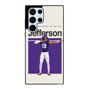JUSTIN JEFFERSON NFL MINNESOTA VIKINGS Samsung Galaxy S22 Ultra Case Cover