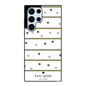 KATE SPADE NEW YORK LOGO ICONS Samsung Galaxy S22 Ultra Case Cover KATE SPADE NEW YORK LOGO ICONS Samsung Galaxy S22 Ultra Case Cover