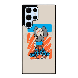 KAWS AIR JORDAN MASCOT Samsung Galaxy S22 Ultra Case Cover KAWS AIR JORDAN MASCOT Samsung Galaxy S22 Ultra Case Cover