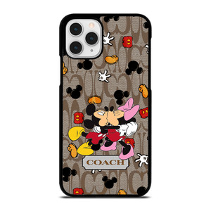 COACH MICKEY MINNIE MOUSE KISS iPhone 11 Pro Case Cover