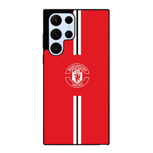 MANCHESTER UNITED FC LOGO FOOTBALL CLUB RED DEVILS ICON Samsung Galaxy S22 Ultra Case Cover