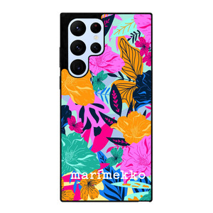 MARIMEKKO FLOWER COLORFUL PATTERN Samsung Galaxy S22 Ultra Case Cover
