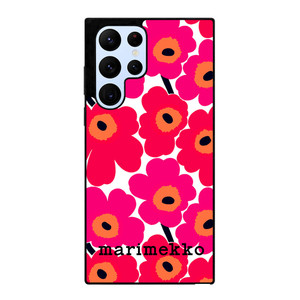 MARIMEKKO UNIKO RED FLOWER Samsung Galaxy S22 Ultra Case Cover MARIMEKKO UNIKO RED FLOWER Samsung Galaxy S22 Ultra Case Cover