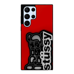 STUSSY X KAWS Samsung Galaxy S22 Ultra Case Cover