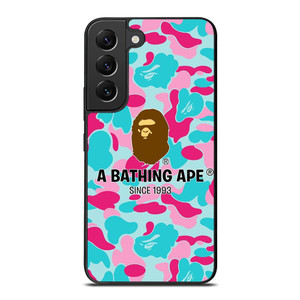 BAPE A BATHING APE CAMO Samsung Galaxy S22 Plus Case Cover