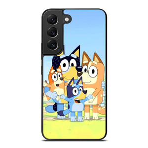 BLUEY CHARACTERS CARTOON Samsung Galaxy S22 Plus Case Cover
