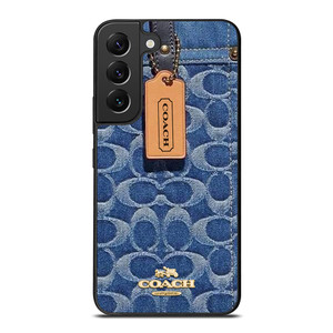 COACH NEW YORK LOGO JEANS BAG Samsung Galaxy S22 Plus Case Cover