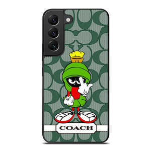 COACH NEW YORK LOGO MARVIN THE MARTIAN Samsung Galaxy S22 Plus Case Cover
