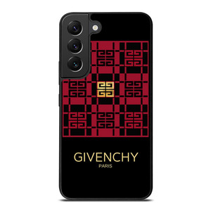 GIVENCHY PARIS LOGO RED GOLD Samsung Galaxy S22 Plus Case Cover