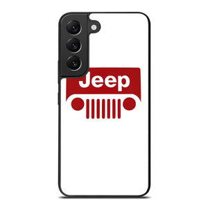 JEEP CAR LOGO RED Samsung Galaxy S22 Plus Case Cover JEEP CAR LOGO RED Samsung Galaxy S22 Plus Case Cover