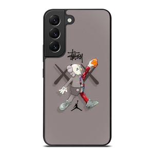 KAWS AIR JORDAN STUSSY Samsung Galaxy S22 Plus Case Cover