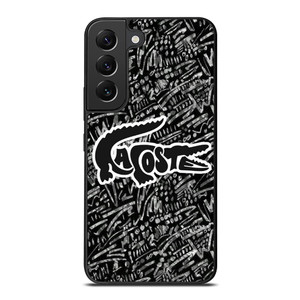 LACOSTE LOGO BLACK AND WHITE Samsung Galaxy S22 Plus Case Cover