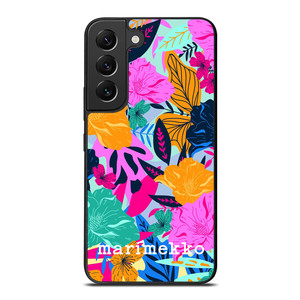 MARIMEKKO FLOWER COLORFUL PATTERN Samsung Galaxy S22 Plus Case Cover MARIMEKKO FLOWER COLORFUL PATTERN Samsung Galaxy S22 Plus Case Cover