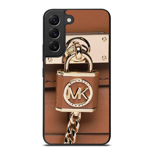 MICHAEL KORS LOGO MK PADLOCK BROWN Samsung Galaxy S22 Plus Case Cover MICHAEL KORS LOGO MK PADLOCK BROWN Samsung Galaxy S22 Plus Case Cover