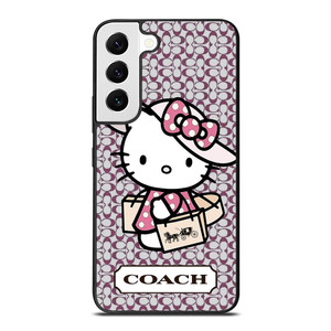 HELLO KITTY X COACH NEW YORK LOGO Samsung Galaxy S22 Case Cover