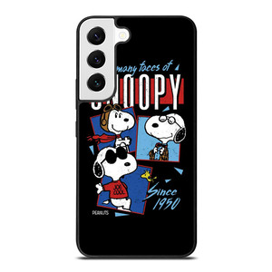 SNOOPY FACES THE PEANUTS CARTOON Samsung Galaxy S22 Case Cover