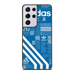 ADIDAS SHOES LOGO BLUE Samsung Galaxy S21 Ultra Case Cover