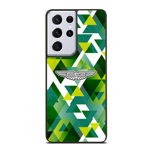 ASTON MARTIN LOGO GREEN TRIANGLE Samsung Galaxy S21 Ultra Case Cover