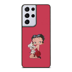 BETTY BOOP AND PUDGY CARTOON Samsung Galaxy S21 Ultra Case Cover