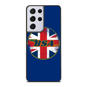 BSA MOTORCYCLE LOGO 1919 UNION JACK Samsung Galaxy S21 Ultra Case Cover BSA MOTORCYCLE LOGO 1919 UNION JACK Samsung Galaxy S21 Ultra Case Cover