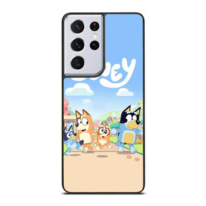CARTOON BLUEY CHARACTERS Samsung Galaxy S21 Ultra Case Cover CARTOON BLUEY CHARACTERS Samsung Galaxy S21 Ultra Case Cover
