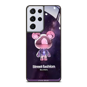 COOL BEAR STREET FASHION BE A HERO Samsung Galaxy S21 Ultra Case Cover