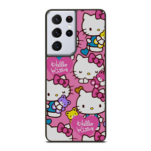 HELLO KITTY PINK Samsung Galaxy S21 Ultra Case Cover