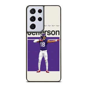 JUSTIN JEFFERSON NFL MINNESOTA VIKINGS Samsung Galaxy S21 Ultra Case Cover