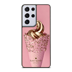 KATE SPADE NEW YORK LOGO GOLDEN ICE CREAM Samsung Galaxy S21 Ultra Case Cover