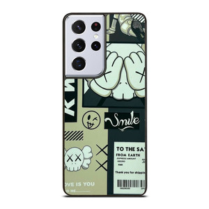 KAWS SMILE Samsung Galaxy S21 Ultra Case Cover