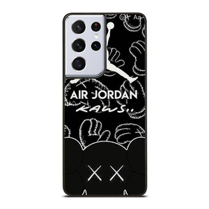 KAWS X AIR JORDAN LOGO Samsung Galaxy S21 Ultra Case Cover