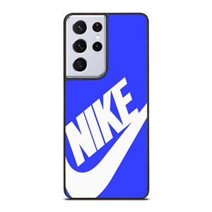 NIKE LOGO BLUE Samsung Galaxy S21 Ultra Case Cover