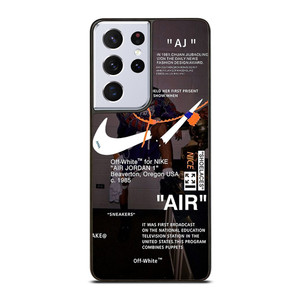 OFF-WHITE NIKE AIR JORDAN MICHAEL Samsung Galaxy S21 Ultra Case Cover OFF-WHITE NIKE AIR JORDAN MICHAEL Samsung Galaxy S21 Ultra Case Cover
