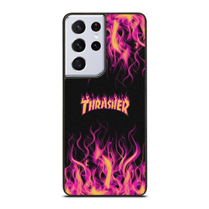 THRASHER FLAME SKATEBOARD MAGAZINE Samsung Galaxy S21 Ultra Case Cover