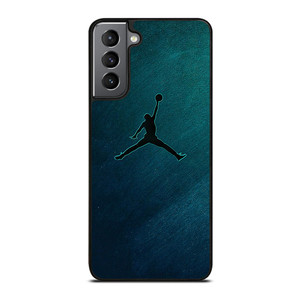 AIR JORDAN LOGO NIKE BLUE Samsung Galaxy S21 Plus Case Cover AIR JORDAN LOGO NIKE BLUE Samsung Galaxy S21 Plus Case Cover