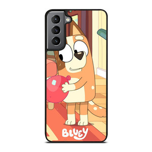 CHILLI HEELER BLUEY CARTOON SERIES Samsung Galaxy S21 Plus Case Cover