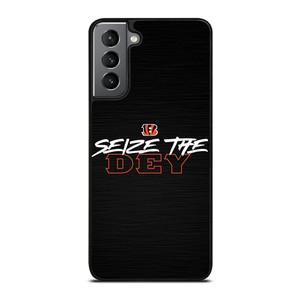 CINCINNATI BENGALS LOGO FOOTBALL TEAM SEIZE THE DEY Samsung Galaxy S21 Plus Case Cover CINCINNATI BENGALS LOGO FOOTBALL TEAM SEIZE THE DEY Samsung Galaxy S21 Plus Case Cover